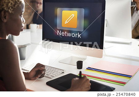 Mobile Application Design Illustrator Creativity Concept 25470840