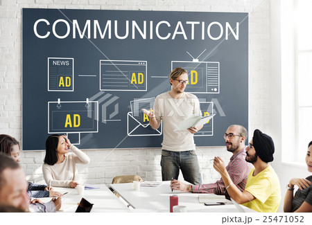 Communication Connection Social Media Technology Concept Communication Connection Social Media Technology Concept 25471052
