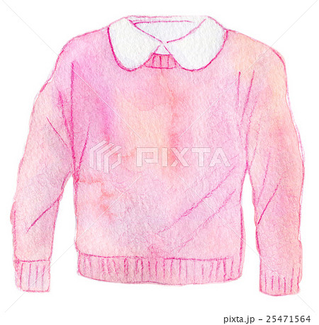 水彩イラスト ファッション セーターのイラスト素材 25471564 Pixta