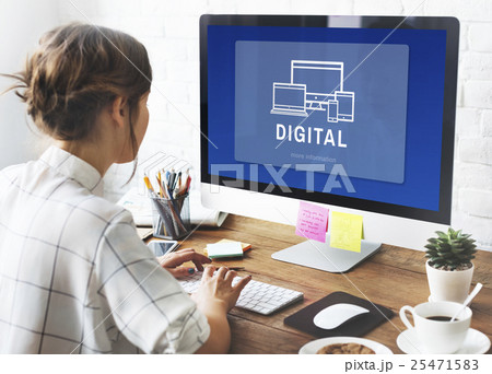 Digital Media Design Innovation Computer Concept Digital Media Design Innovation Computer Concept 25471583