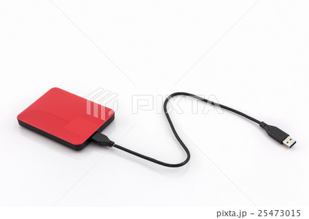 External hard drive for backup. 25473015