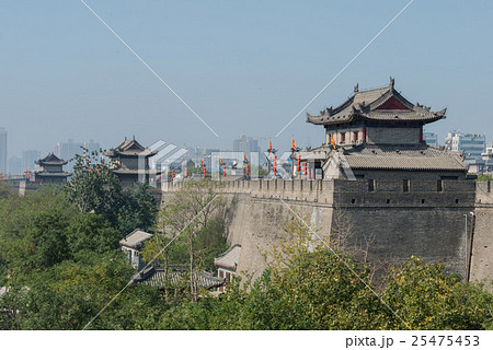西安城壁 中国・陝西省西安 西安城壁 中国・陝西省西安 25475453