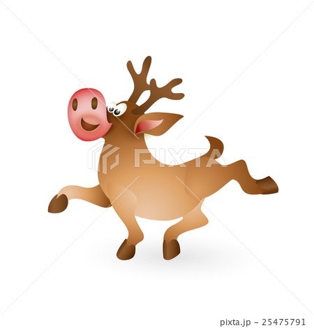 Christmas reindeer vector illustration Christmas reindeer vector illustration 25475791
