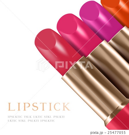 Lipstick color set and lipstick text Lipstick color set and lipstick text 25477055