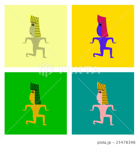 assembly flat illustration mummy halloween monster 25478396