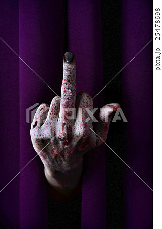 zombie giving the finger zombie giving the finger 25478698