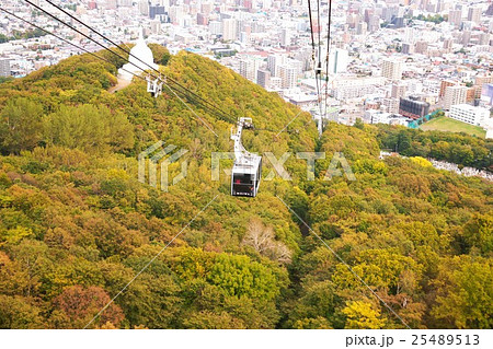 晩秋の藻岩山ロープウエイ 晩秋の藻岩山ロープウエイ 25489513