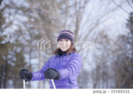 クロスカントリースキー 25490332