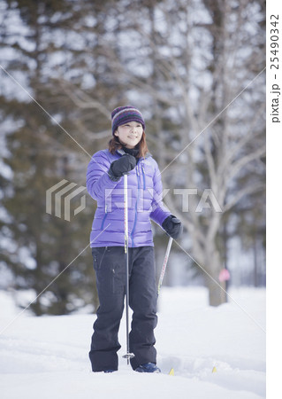 クロスカントリースキー 25490342