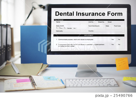 Dental Insurance Form Toothache Oral Mouth Teeth Concept Dental Insurance Form Toothache Oral Mouth Teeth Concept 25490766