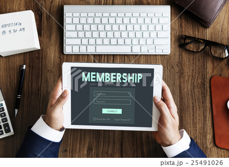 Member Log in Membership Username Password Concept Member Log in Membership Username Password Concept 25491026