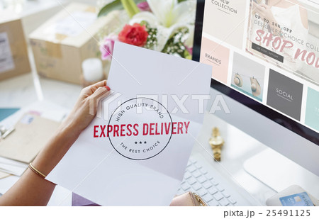 Pending Imported Purchase Business Concept 25491125