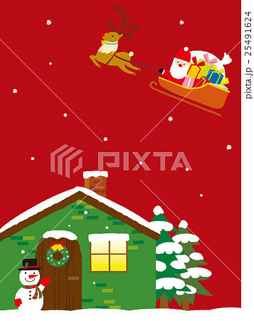 クリスマス イラストのイラスト素材 25491624 Pixta