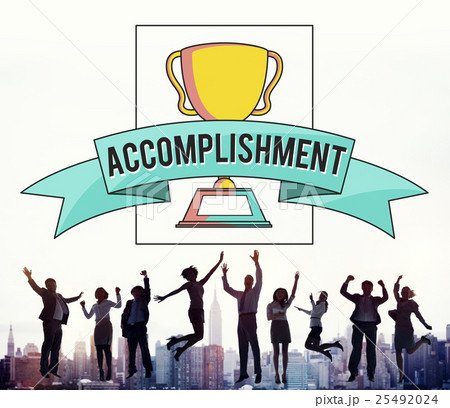 Business People Achievement Success Jumping...の写真素材 [25492024] - PIXTA