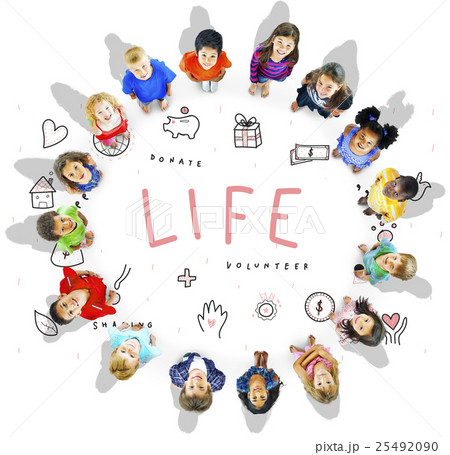 Life Donations Charity Foundation Support Concept 25492090