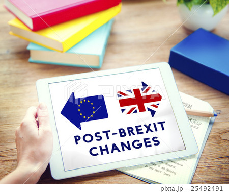 Brexit Britain Leave European Union Quit Referendum Concept Brexit Britain Leave European Union Quit Referendum Concept 25492491