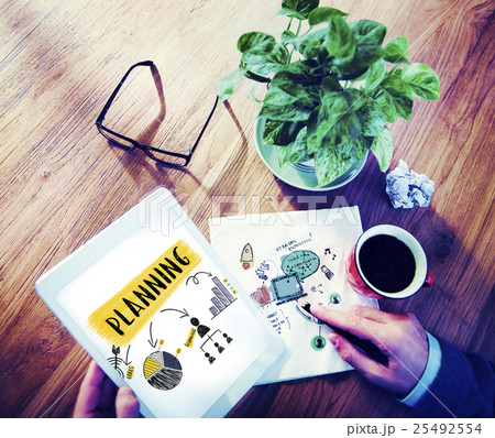 Planning Strategy Branding Chart Graphic Concept Planning Strategy Branding Chart Graphic Concept 25492554