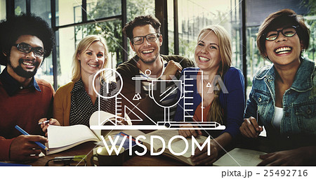 Knowledge Education Wisdom Literacy Graphic Concept 25492716