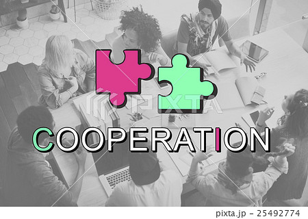 Achievement Connection Cooperation Graphic Concept 25492774
