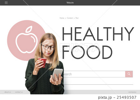Health Wellness Diet Exercise Organic Concept 25493507