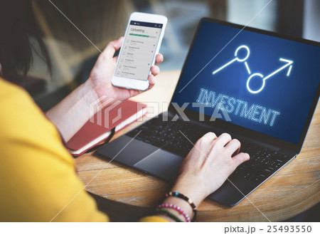 Finance Rise Profit Opportunities Economics Business Concept 25493550