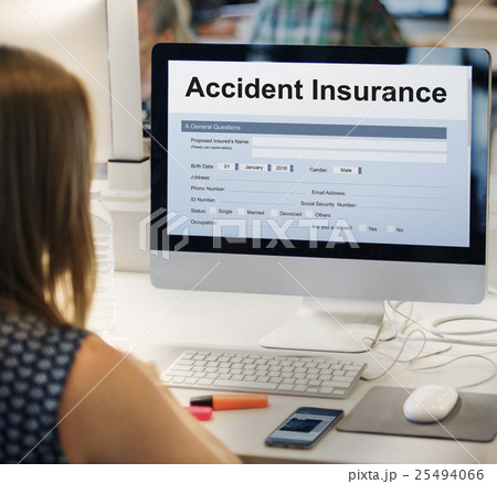 Accident Insurance Safety Form Concept 25494066