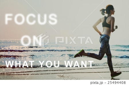 Focus On Change Fashion Yourself Trends Concept 25494408