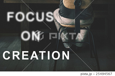 Focus On Aim Concentrate Target Determine Concept Focus On Aim Concentrate Target Determine Concept 25494567