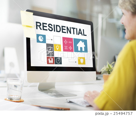 Residential Property Investment House Chart Concept Residential Property Investment House Chart Concept 25494757
