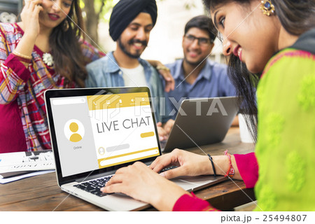 Message Live Chat Communication Concept 25494807