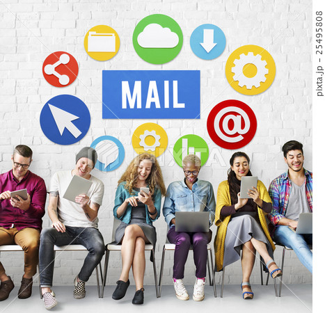 Mail Communication Message Conversation Concept 25495808