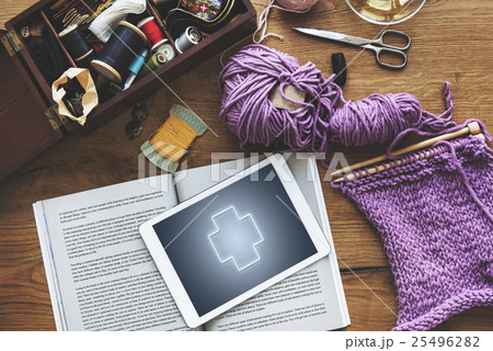 Health Wellness Digital Tablet Concept 25496282