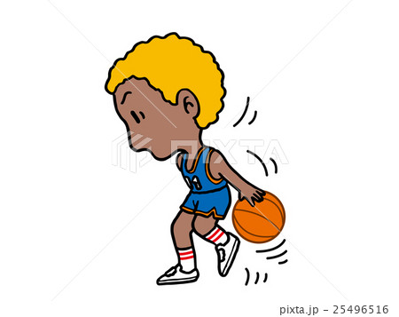 バスケットボールドリブル 25496516