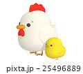 にわとりとひよこ 25496889