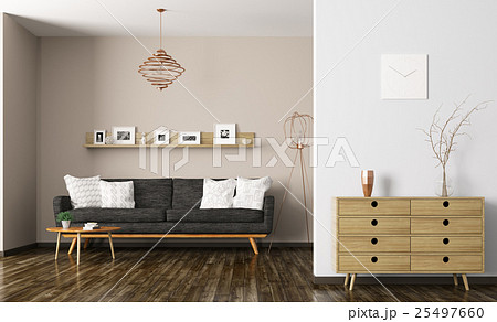Modern living room interior 3d rendering Modern living room interior 3d rendering 25497660