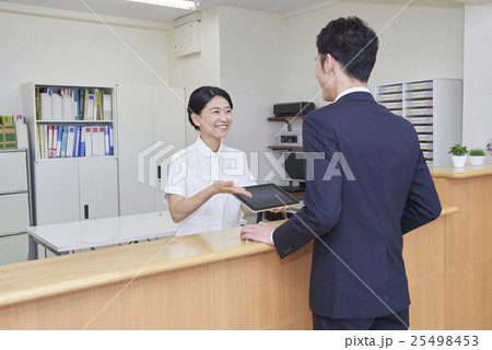 医療　病院　介護　医者　介護師　ナース　イメージシーン 25498453