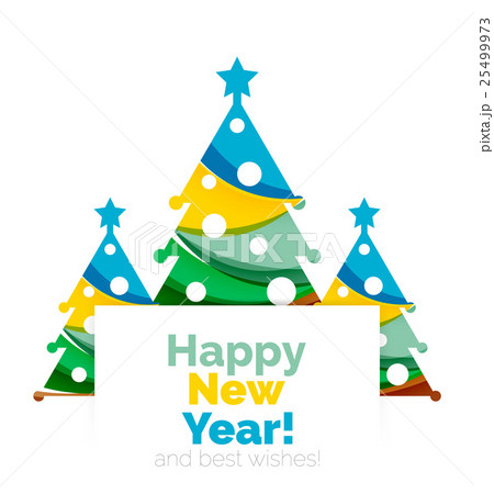 New Year and Christmas holiday elements 25499973