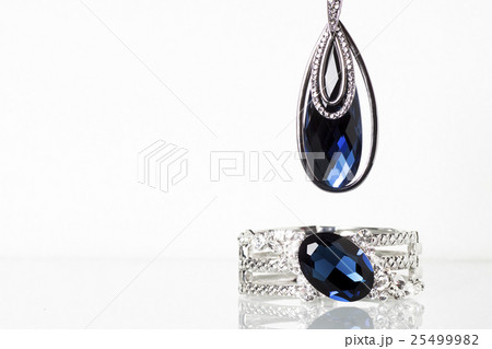 Silver pendant isolated on the white background Silver pendant isolated on the white background 25499982