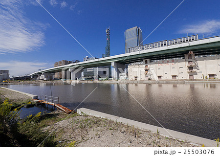 名古屋都市風景 中川区 運河町 堀止船だまり 名古屋都市風景 中川区 運河町 堀止船だまり 25503076