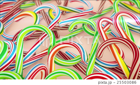 Colorful Christmas Candy Canes Colorful Christmas Candy Canes 25503086