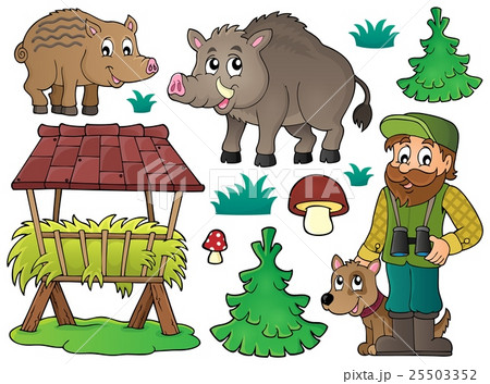 Forester and wildlife theme set 1 Forester and wildlife theme set 1 25503352