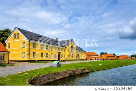 Houses at Kronborg Castle in Elsinore, Denmark Houses at Kronborg Castle in Elsinore, Denmark 25504264
