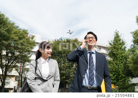 ビジネスイメージ（屋外） 25504881