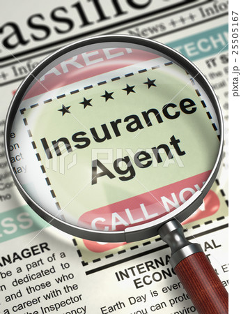 Insurance Agent Join Our Team. 3D. 25505167