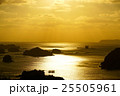 九十九島と夕陽 25505961