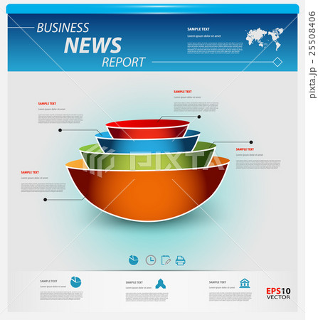 Business infographic template 25508406