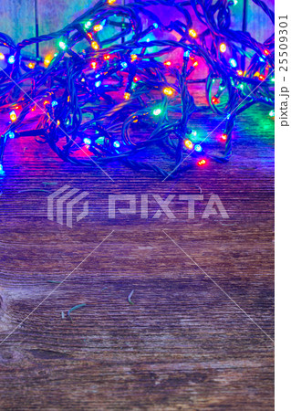 Christmas multicolored lights Christmas multicolored lights 25509301