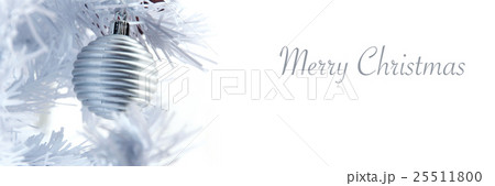 merry christmas banner on withe background 25511800