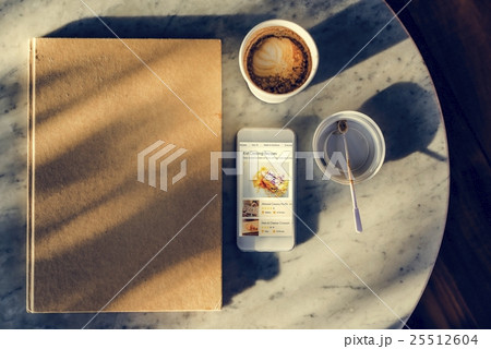 Book Searching Bakery Pastry Recipe Concept 25512604