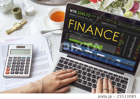 Stock Exchange Trading Forex Finance Graphic Concept 25513085